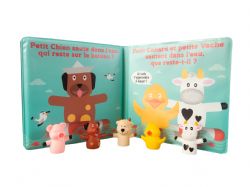 *** LUDI - LIVRE DE BAIN AVEC 5 MARIONNETTES